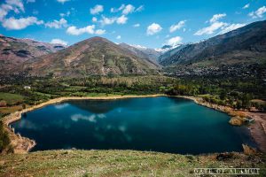 Ovan is the largest lake in Alamut valley. 325*275 meters 