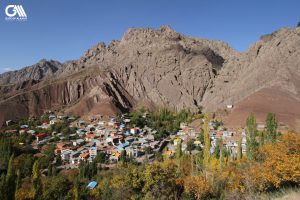 A village in the mountains in Iran