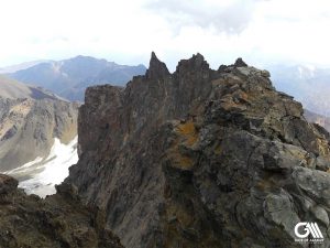 Alam Kooh, the second highest peak in Iran.